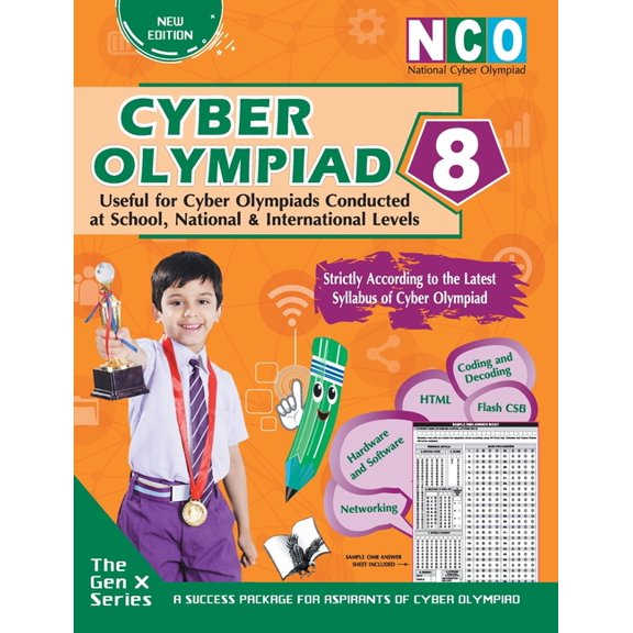 National Cyber Olympiad - Class 8 (With OMR Sheets), (Paperback)