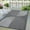 gray, variant on Yesurprise 320Gsm Outdoor Carpet, 9x12ft (270x360cm) Half Circle, Black/White, Xxy-Modern Design, PP Tube Plastic Woven