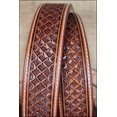 thumbnail image 5 of Nocona Western Belt Mens Leather Tooled Square Weave Copper N2491008, 5 of 5