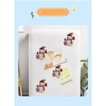 thumbnail image 4 of Sentmoon Fridge Magnets Fridge Magnet Year Christmas Old Man Head Fridge Stickers Gift Magnetic Stickers Three Dimensional Window Glass Stickers Decorations, 4 of 6