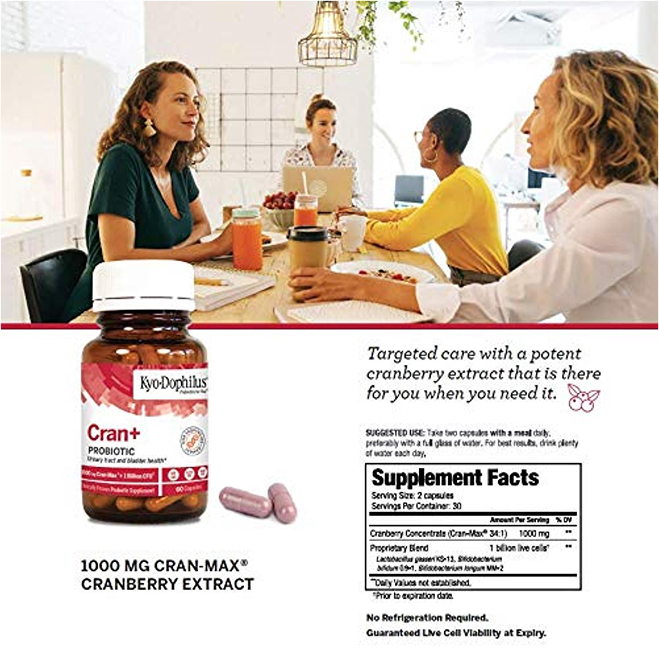 Kyo-Dophilus Cran Probiotic, Urinary Tract and bladder Health