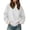 #1White, variant on MYAOYINo Boundaries Womens Oversized Hoodie Fleece Pullover Casual Hooded Sweatshirt