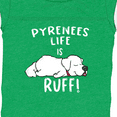 thumbnail image 4 of Inktastic Pyrenees Life is Ruff Great Pyrenees Boys or Girls Baby Bodysuit, 4 of 5
