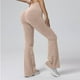 thumbnail image 1 of TaTaai Women's Seamless Flared Yoga Pants High Waist Butt Lifting Scrunch Long Leggings Non See Through Tummy Control Athletic Gym Workout Casual Lounge Soft Gift, 1 of 8