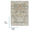 thumbnail image 4 of Livabliss Area Rugs for Living Room, 5x7 Edmonton Traditional Cream Rug, Bedroom Dining Room Home Decor Stain Resistant Carpet (5'3" x 7'), 4 of 6