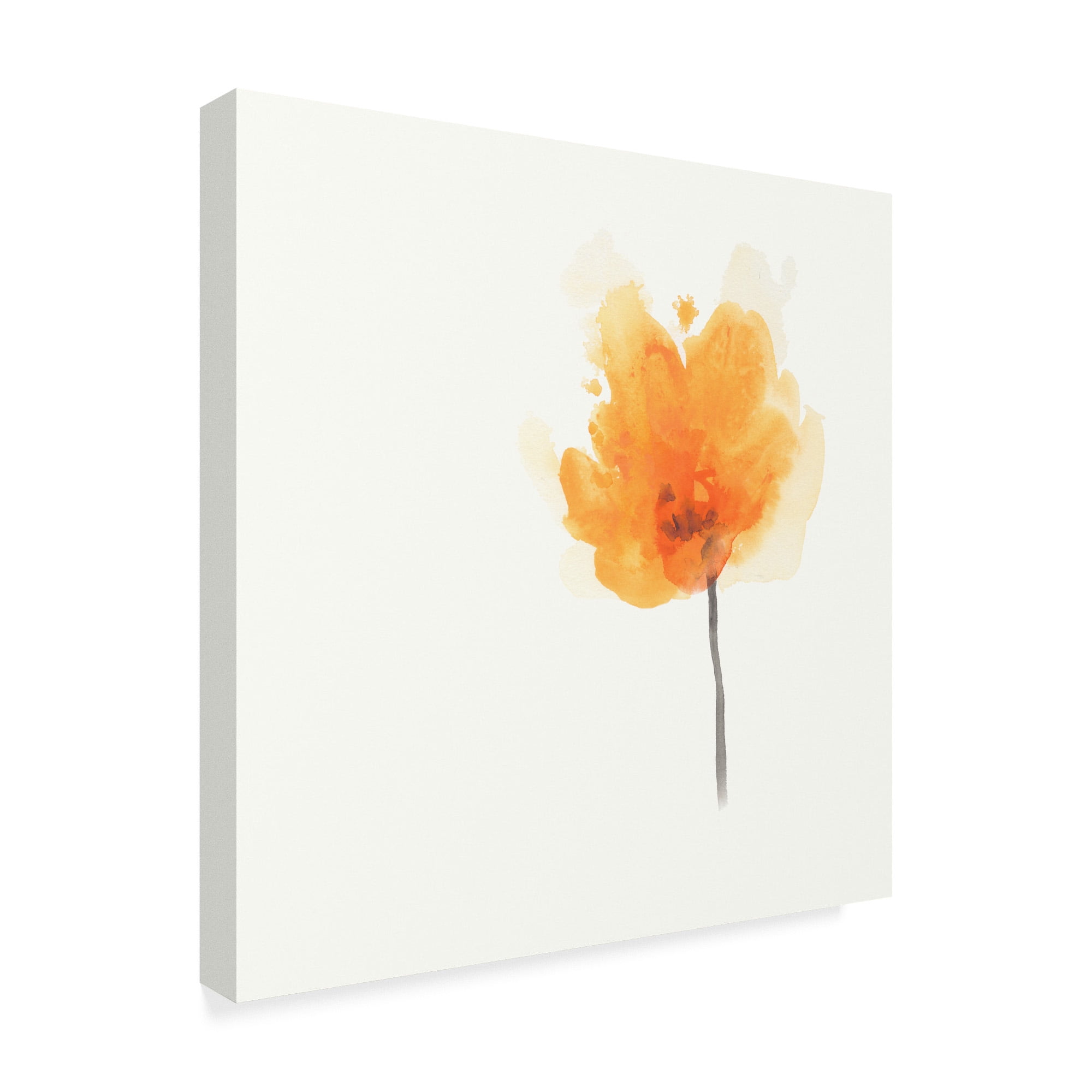 Trademark Fine Art 'Expressive Blooms IX' Canvas Art by June Erica Vess