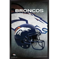 NFL Denver Broncos - Helmet 16 Wall Poster, 14.725" x 22.375", Framed