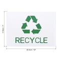 thumbnail image 2 of 2 Pcs Recycle Sign Decals Recycle and Trash Symbols Sticker for Waste Management, 2 of 6