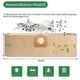 thumbnail image 5 of Piezas de repuesto Bolsas para polvo compatibles con Karcher 6.959-130.0 A2201 Wd3, 5 of 5