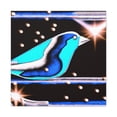 thumbnail image 3 of "Bluebird in Arid Blooms" - Canvas, 3 of 25