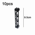 thumbnail image 1 of City MOC Accessories Traffic Signal Light Street Light Post Box Telephone Pole Block Lever Building Block Models DIY Brick Toys 95347-10pcs, 1 of 6
