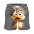 thumbnail image 1 of Pantalones Elásticos con Cordón para Playa, Natación Y Ocio, Tejido de Poliéster Ligero Y Transpirable, 1 of 3