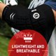 thumbnail image 4 of Almohadillas para brazos G-Form Unhinged Lacrosse negras para adultos y hombres grandes, 4 of 8