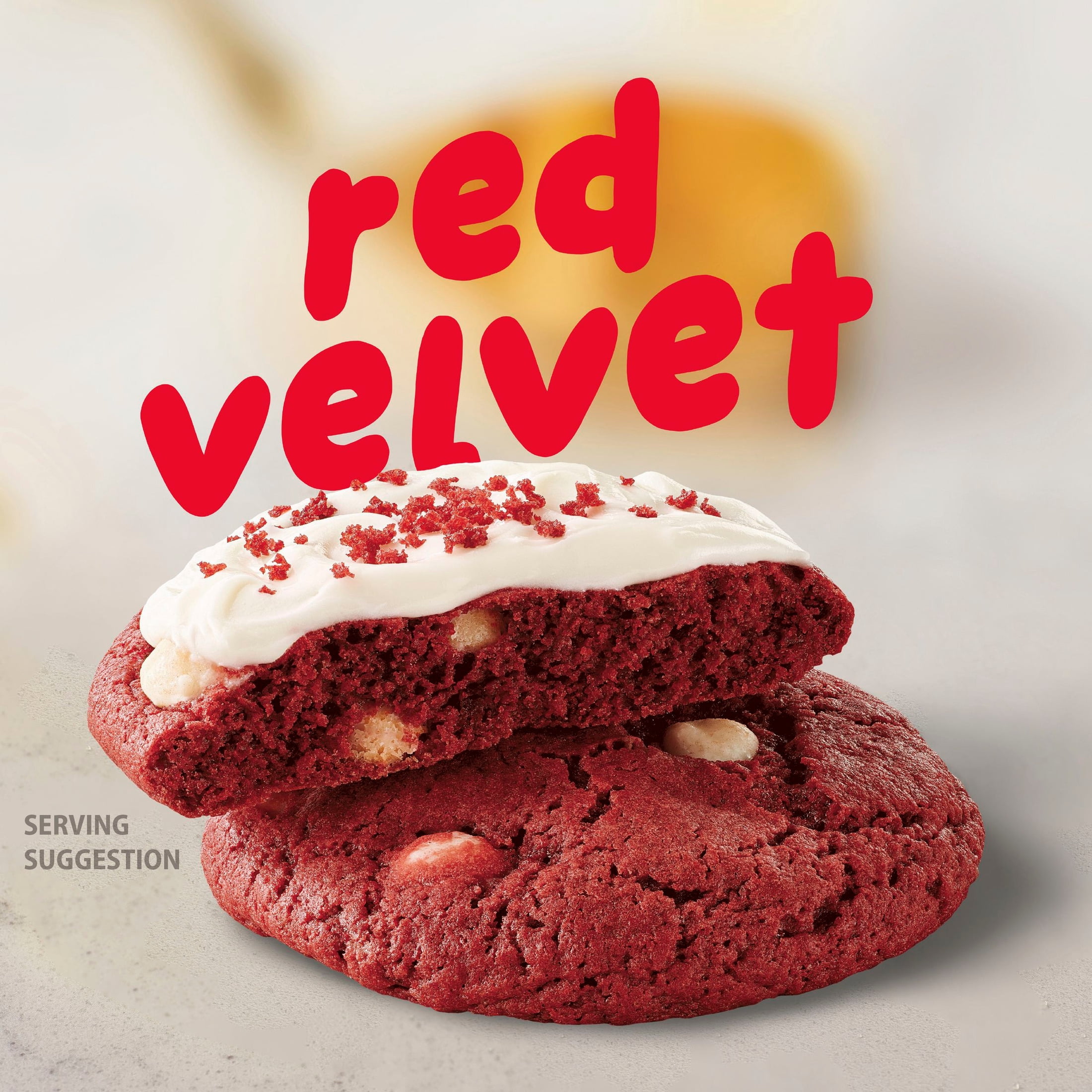 (7 pack) Betty Crocker Soft Baked Cookie Mix, Red Velvet, 17.1 oz