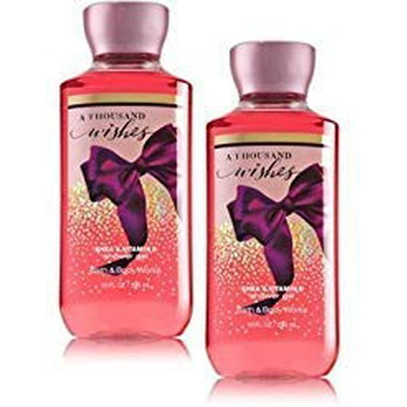 Bath & Body Works A Thousand Wishes Shea Butter + Vitamin E Shower Gel 10 Oz (Pack Of 2)
