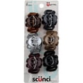 thumbnail image 4 of Pinzas para cabello Scunci medianas varios colores 6 pzas, 4 of 9