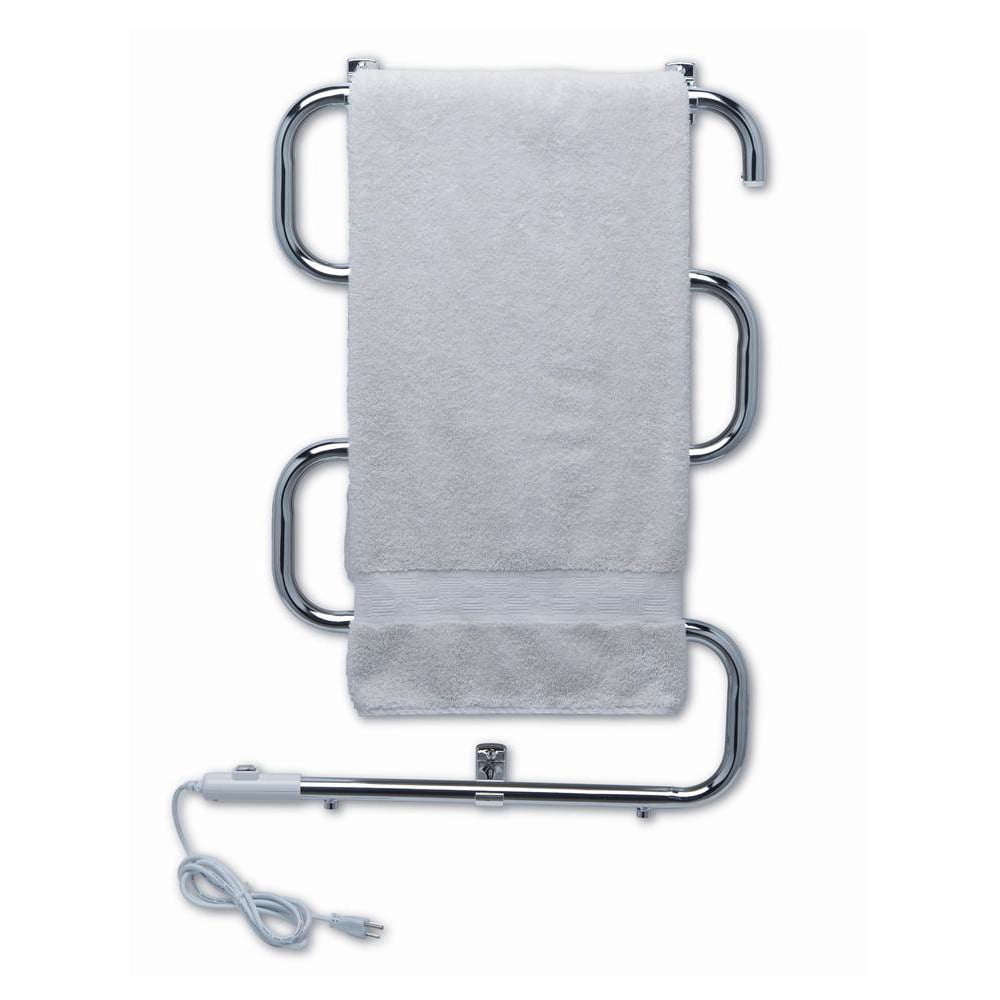 Warmrails Classic 38 in. Towel Warmer in Satin Nickel