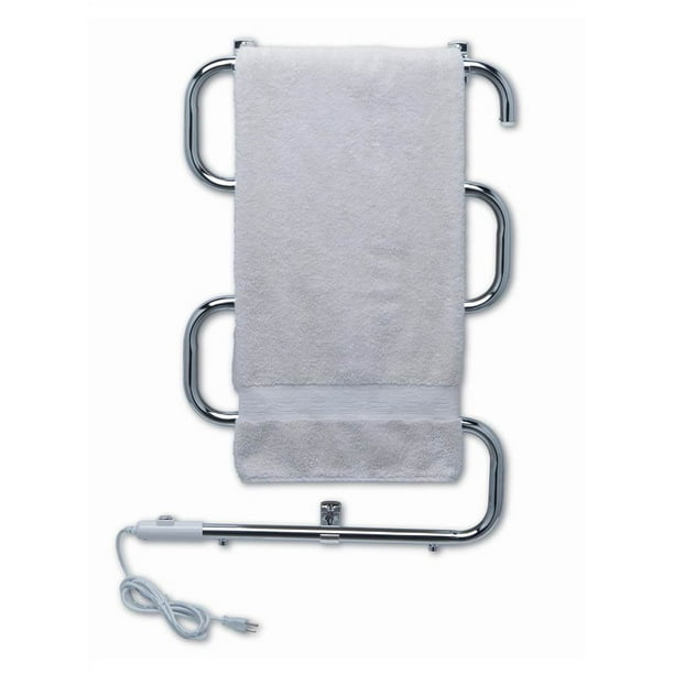 Warmrails Classic 38 in. Towel Warmer in Satin Nickel