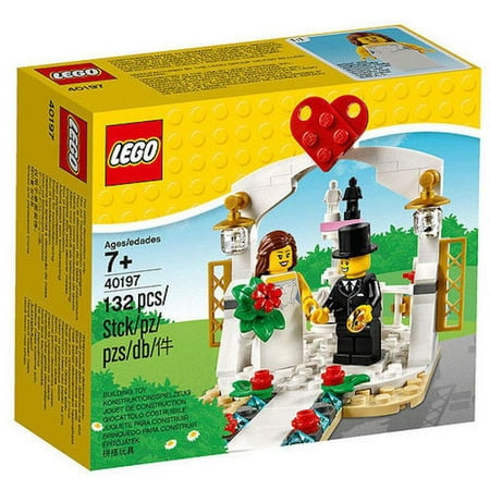 Lego 40197 Wedding Favor Set Bride Amp Groom 2 Minifigure Cake