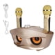thumbnail image 1 of Micrófono Inalámbrico Karaoke Altavoz Portátil de Karaoke para Fiesta en casa/KTV Handheld Micrófono Bluetooth Inicio KTV Altavoz de Karaoke con Dos micrófonos(Oro) Karaoke Juego Higoodz Accesorios Electrónicos, 1 of 7