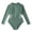 Army Green, variant on Girls Long Sleeve Rash Guard Swimsuit, Zip Front Cutout Flower One Piece Bathing Suit, UPF 50+ Surfing Swimwear for Beach, Pool & Water Sports(Hot Pink/170)