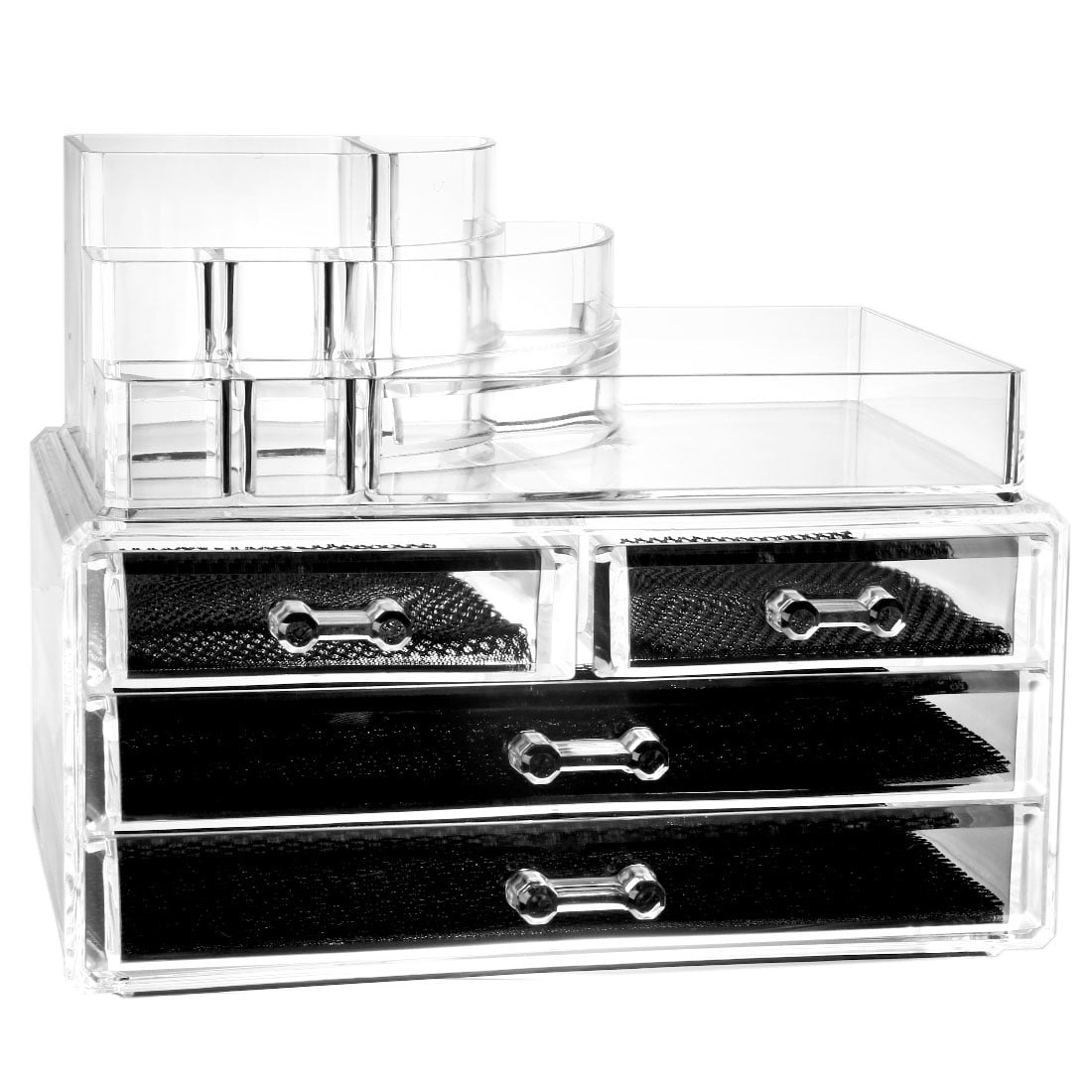 Cosmetic Organizer Clear Acrylic Makeup Case Lipstick Holder Style 3
