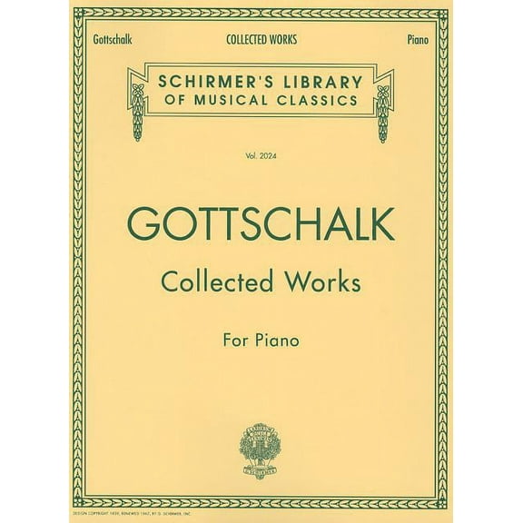 Schirmer's Library of Musical Class Collected Works for Piano: Schirmer Library of Classics Volume 2024 Nfmc 2024-2028 Selection Piano Solo, Book 2024, (Paperback)