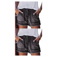 thumbnail image 3 of Sonducket Pantalones cortos de mezclilla informales suaves para mujer, pantalones cortos de mezclilla para niñas, vacaciones en la playa, Type1 NO1, 3 of 6