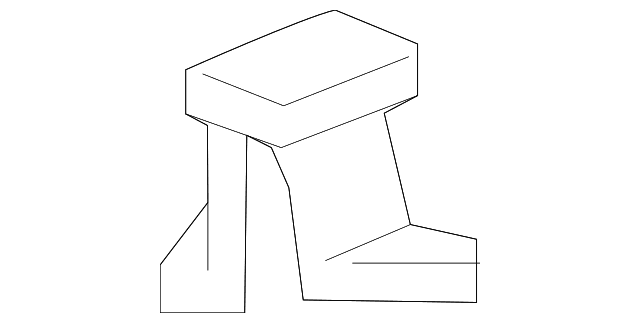 Genuine OE Toyota Upper Tie Bar Bracket - 53837-04010