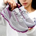 thumbnail image 5 of Zapatillas de deporte para mujer, informales, para correr, con cordones, deportivas, Fitness, gimnasio, zapatos para caminar, 5 of 5