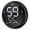Black, variant on Magnetic LED Countdown Timer with 5,15,25,45 Min Shortcuts for Kitchen, Classroom, Office, Gym