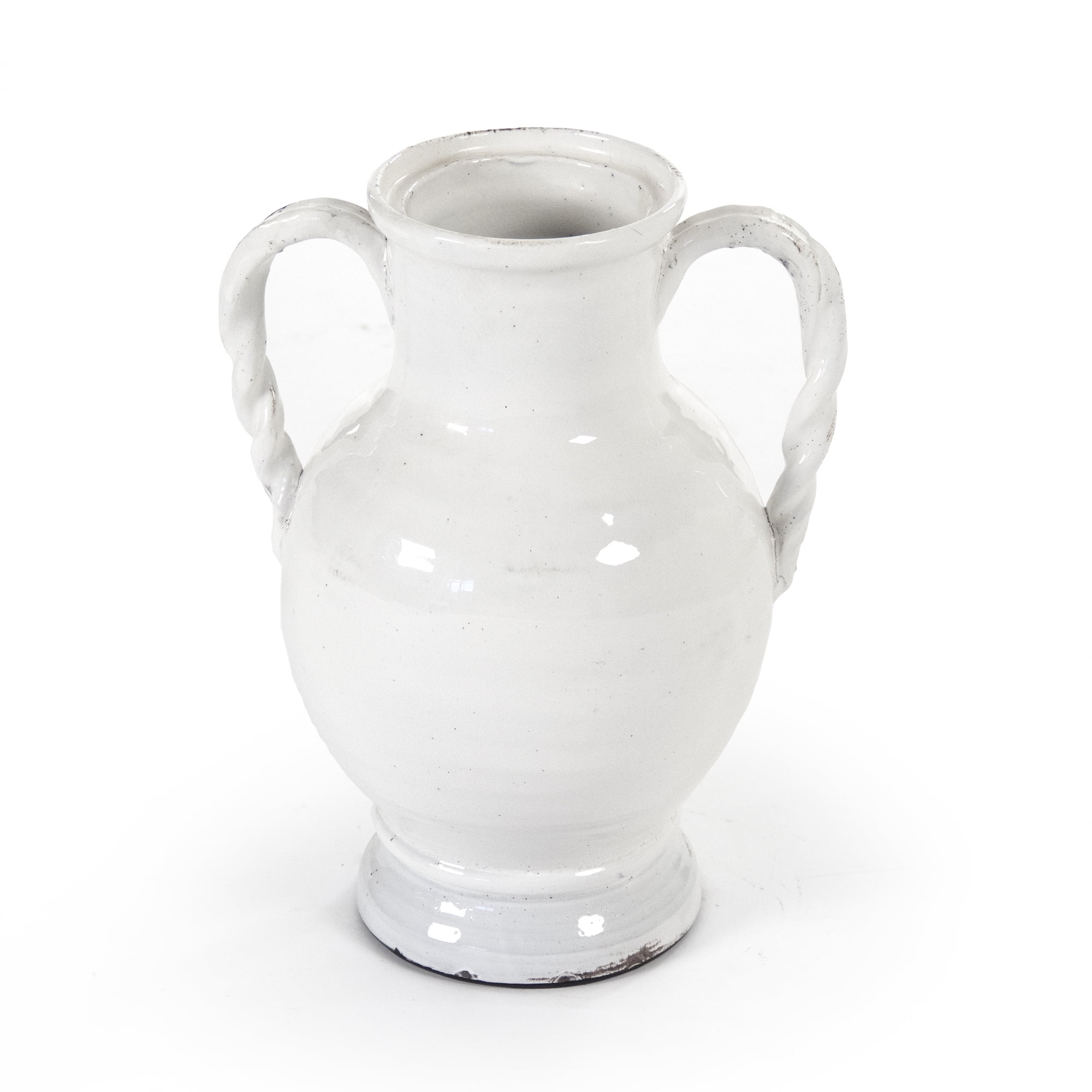 White Vase with Top