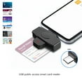thumbnail image 6 of ZPAQI USBC Smart Memory Card Reader for Identity Card Smart Card Cloner Adapter, 6 of 10