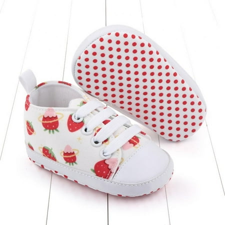 

Lovebay Unisex Baby Boys Girls High Top Sneaker Soft Anti-Slip Sole Infant Toddler Canvas Denim Shoes 0-18M