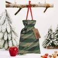 thumbnail image 6 of Fuzoiu Jungle Green Camo USA Flag Print Christmas Gift Bag,Burlap Gift Bag with Drawstring Closure & Hang Tag,Perfect for Holidays, Birthdays, and Special Occasions-Medium, 6 of 7