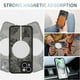 thumbnail image 3 of Funda de teléfono AIGOMARA para iPhone 15 con MagSafe Black Flower, 3 of 7