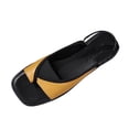 thumbnail image 2 of Viluyesy Slippers for Women High Heel Non-Slip Open Toe Womens Graceful Footwear Yellow Size 37, 2 of 10