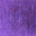thumbnail image 1 of Ahgly Company Indoor Square Oriental Pink Industrial Area Rugs, 6' Square, 1 of 4
