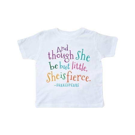 

Inktastic Funny Shakespeare Quote Gift Toddler Boy or Toddler Girl T-Shirt
