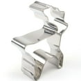 thumbnail image 5 of Mobutofu Reindeer Shaped Cookie Cutter Silver Stainless Steel Diy Creation for Christmas Holiday 1Pcs, 5 of 5