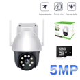 thumbnail image 1 of Cámara de vigilancia 4K de 8MP con Wifi para exteriores, protección de seguridad para el hogar, impermeable, externa, Wifi, CCTV, IP, Webcam, seguimiento automático, 1 of 4