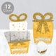 thumbnail image 4 of Big Dot of Happiness Cumpleaños Dorado - Cajas de Regalo Cuadradas - Cajas de Lazo para Fiesta de Feliz Cumpleaños - Juego de 12, 4 of 5