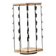 thumbnail image 3 of Elodie Chip Rack Display Stand 360 degree Rotating Snack Organizer for Office Cookie Desk brown, 3 of 8