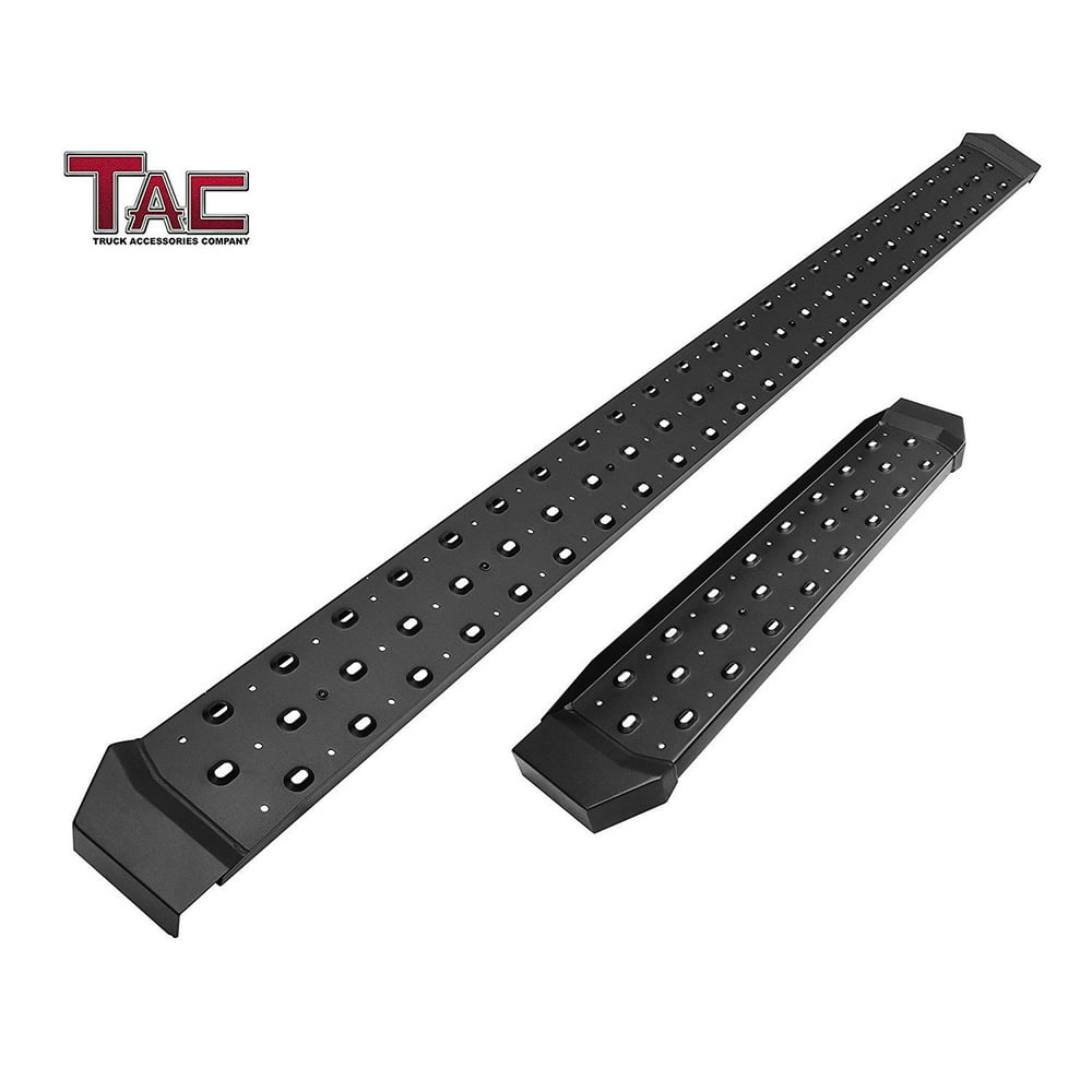 TAC 6.5” Rattler Steel Running Boards for 2003-2021 Chevy Express 1500 ...