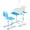 Blue, variant on COSVALVE Kids Study Desk and Chair Set Height Adjustable Children Furniture with Tiltable Desktop,Lamp,Pull-Out Drawer,Bookstand for Boys Girls(Blue)