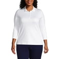 thumbnail image 2 of Lands' End School Uniform Women's Plus Size Supima Cotton Polo, 2 of 3