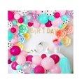 thumbnail image 4 of Globos de fiesta sorpresa 88 piezas Afortunado rosa roja azul blanco lunares confeti guirnalda arco Sencillez, 4 of 5