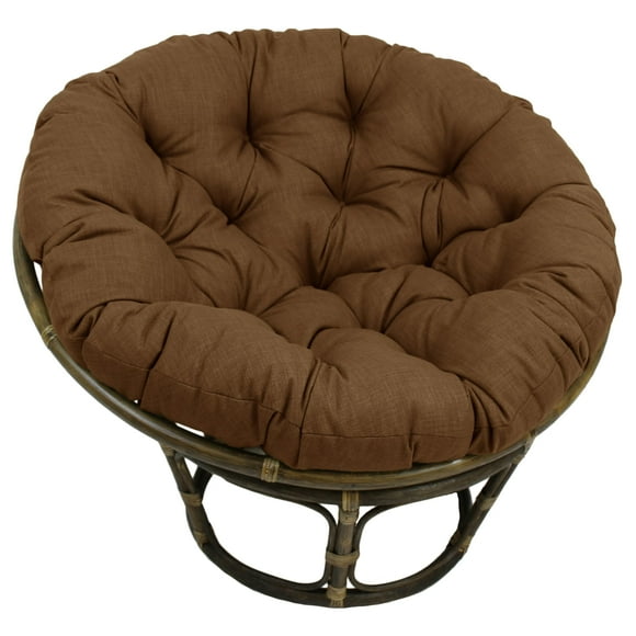 Blazing Needles Indoor/Outdoor Papasan Cushion, 1 Count (Pack of 1), Mocha