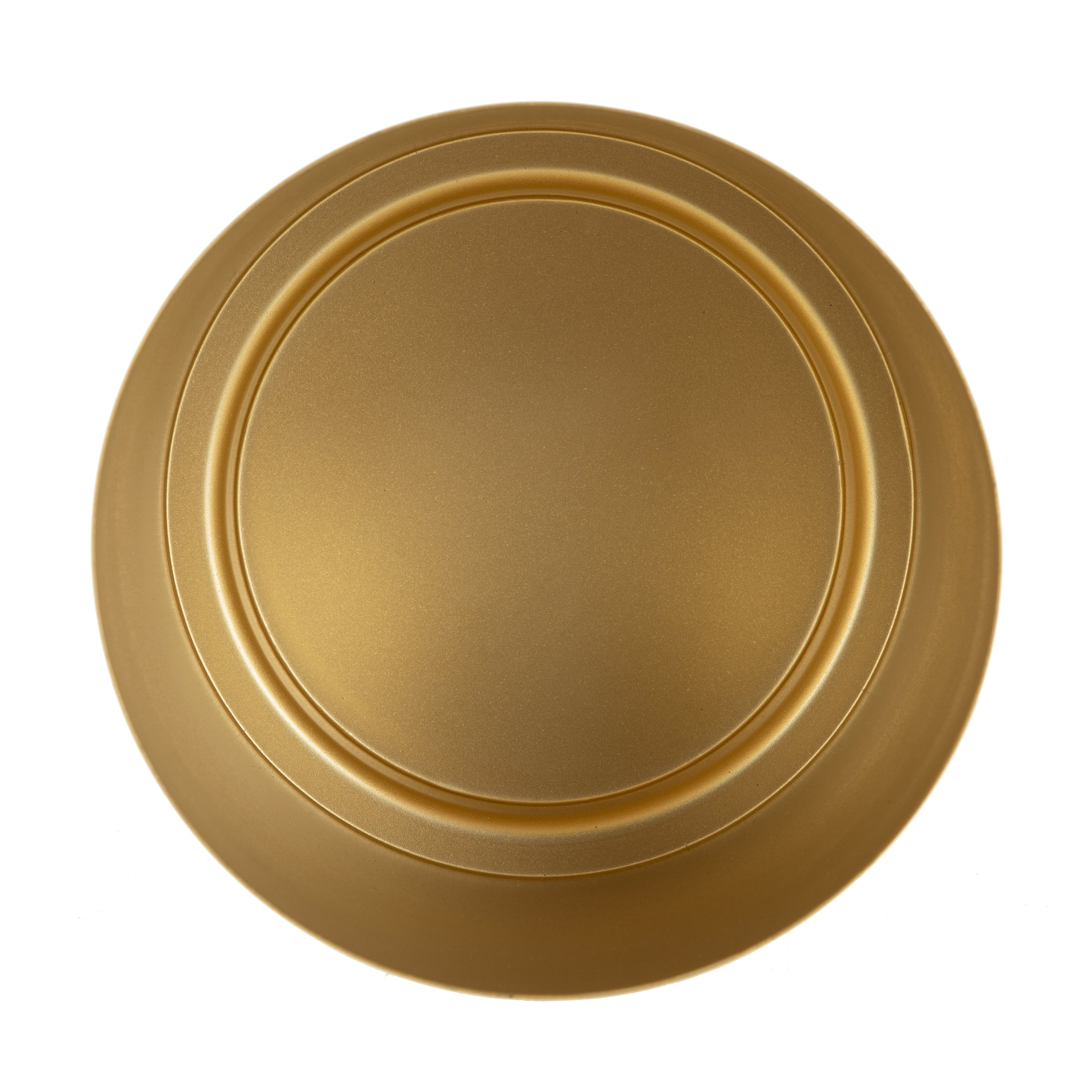 Mainstays Small Gold Decorative Metal Planter, 5.2"D x 5.2"H
