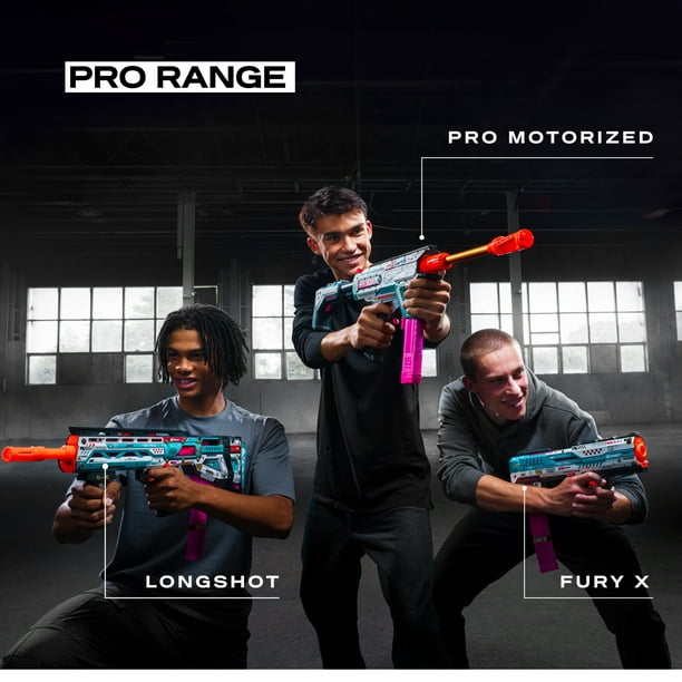 XSHOT SKINS Pro Series Fury-X by ZURU with 40 Darts, Air Pocket